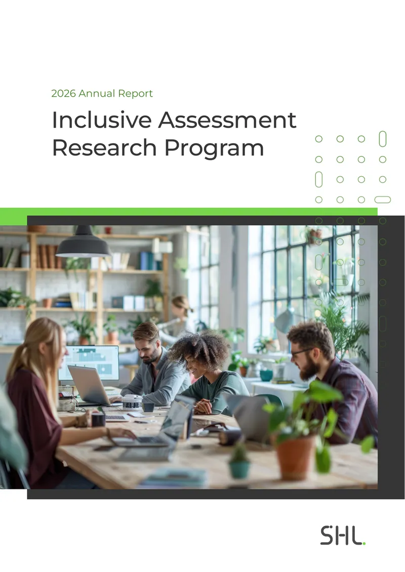 2026 Annual Report on Inclusive Assessment Research Program