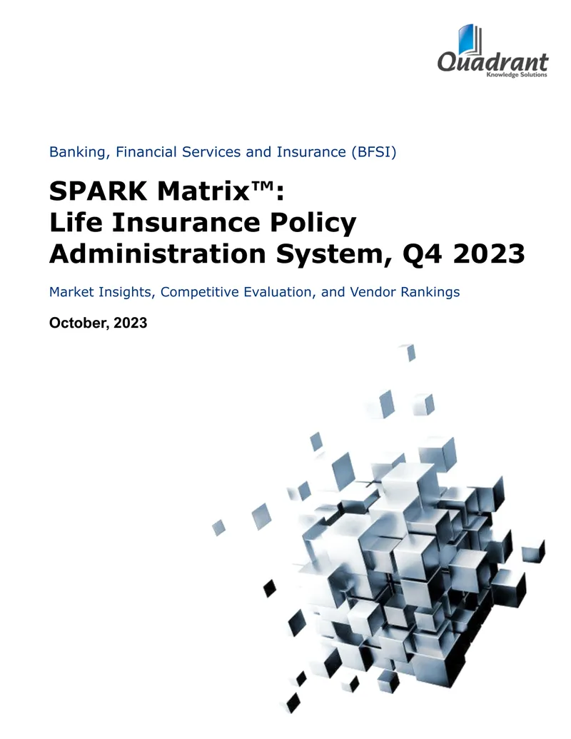 SPARK Matrix Life Insurance Policy Administration System 2023
