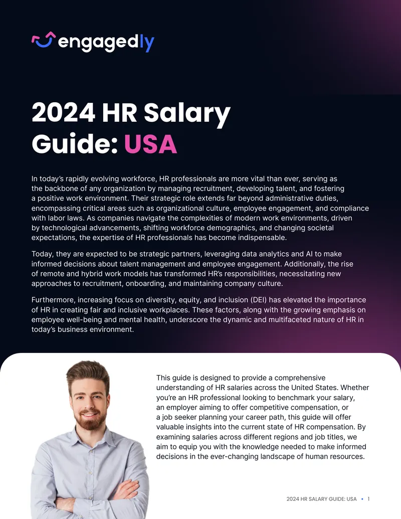 2024 HR Salary Guide for the USA