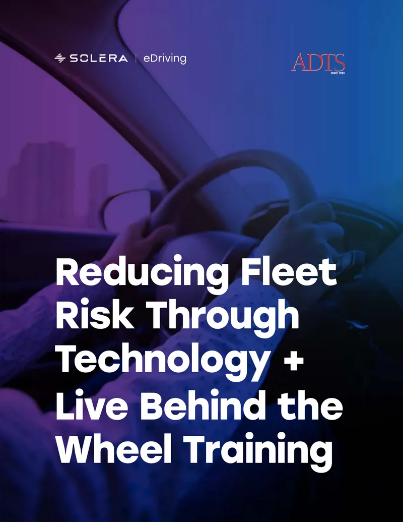 Reducing Fleet Risk Through Technology and Training
