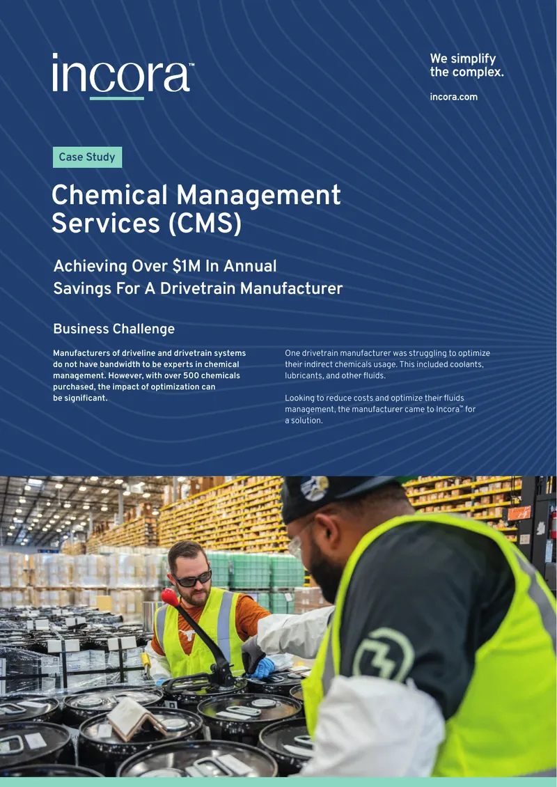 Chemical Management Services Case Study