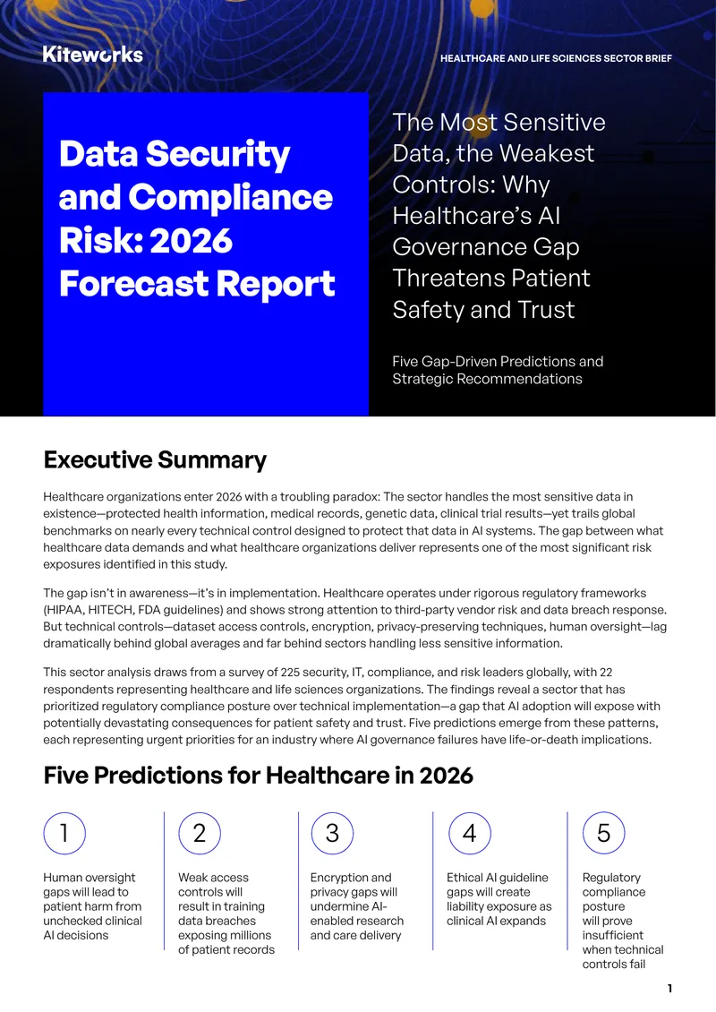 Healthcare Data Security and Compliance Risk Forecast 2026