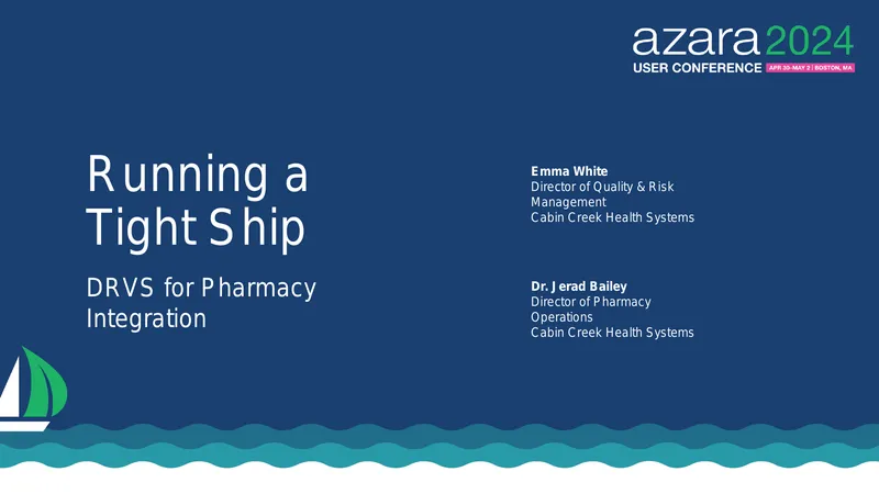 Drug Utilization Review System for Pharmacy Integration