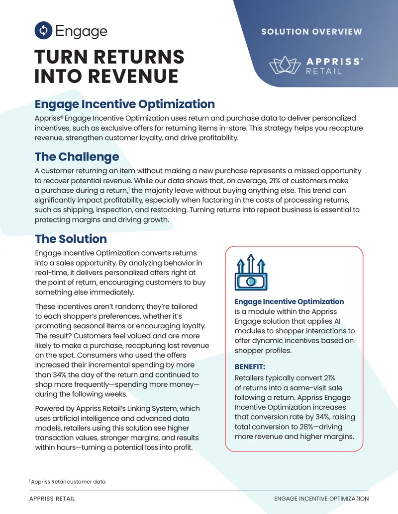 Engage Incentive Optimization Overview
