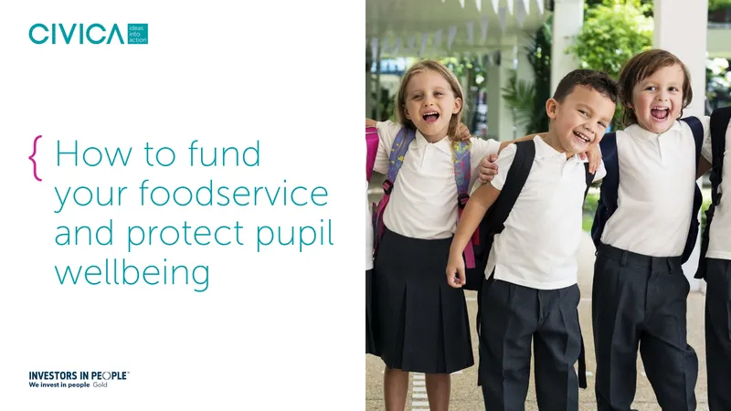 Funding School Meals and Supporting Pupil Wellbeing