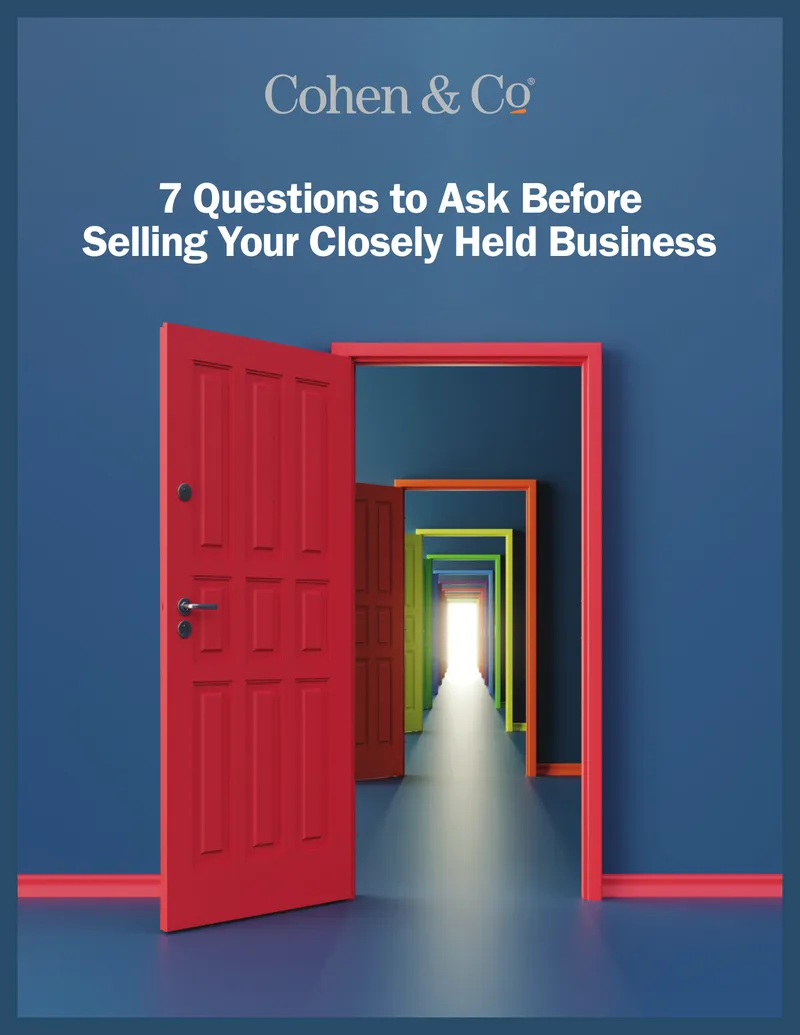 Questions to Consider Before Selling a Business