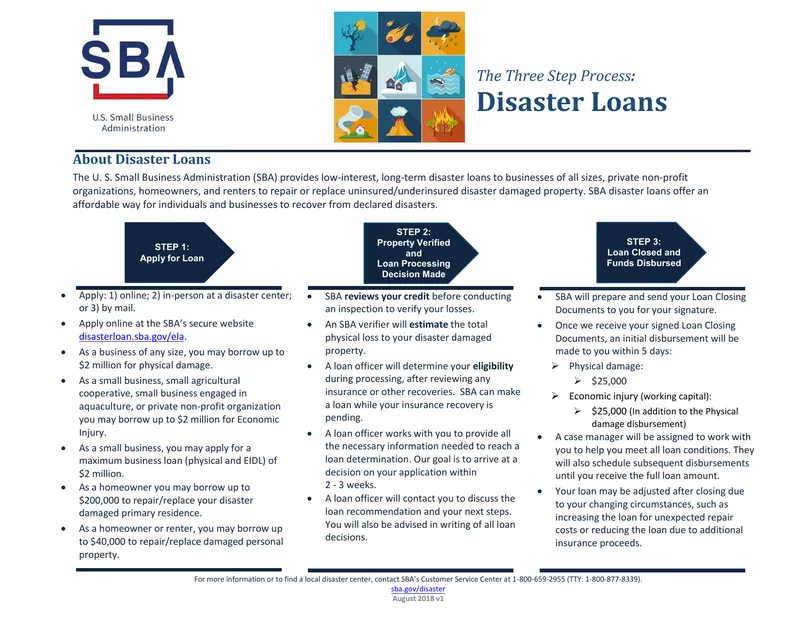 Disaster Loan Application Process Guide