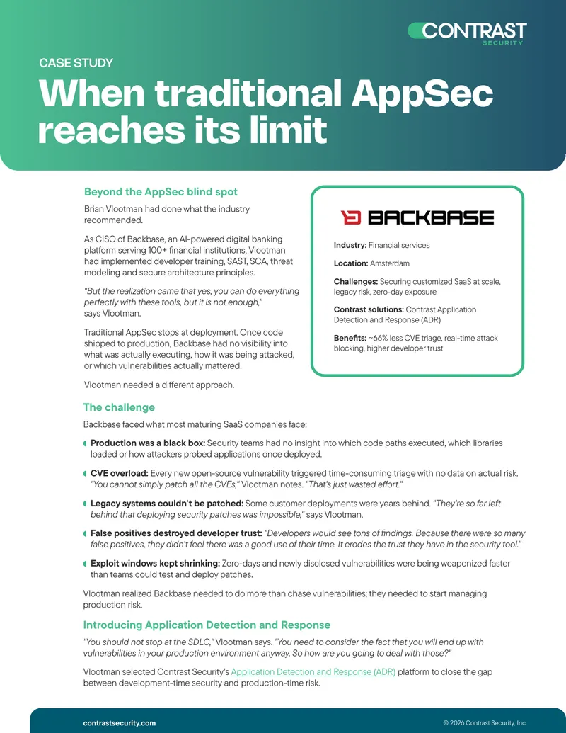 Application Detection and Response Implementation Case Study