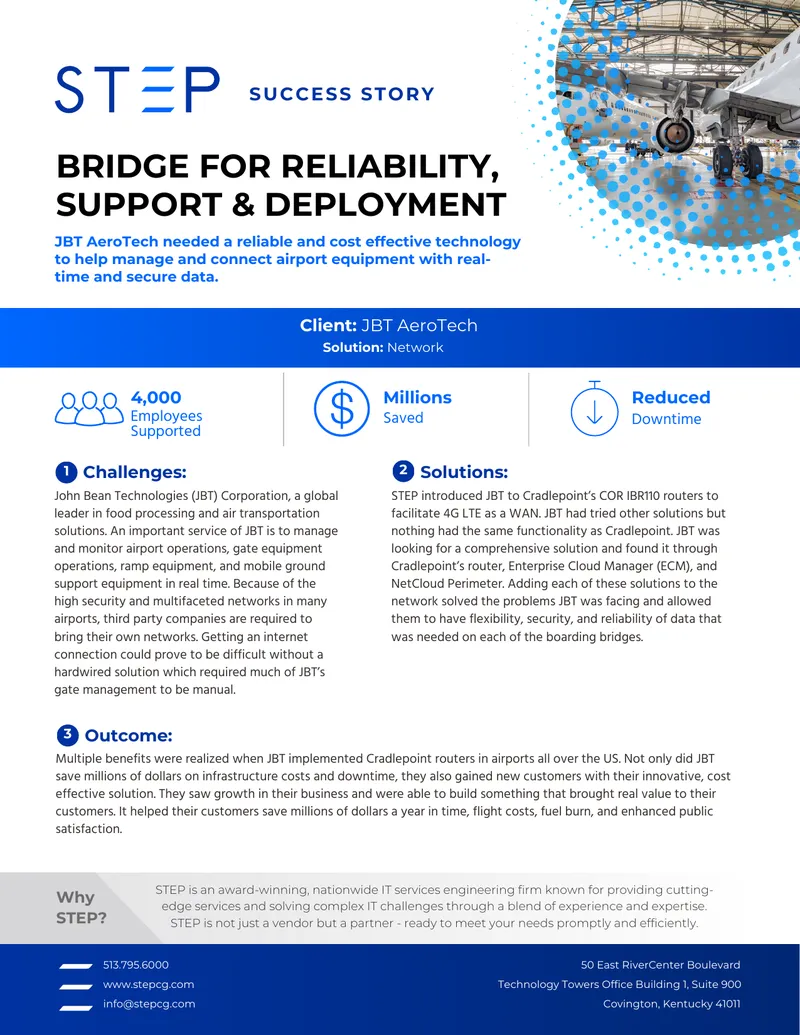 JBT AeroTech Technology Implementation Case Study