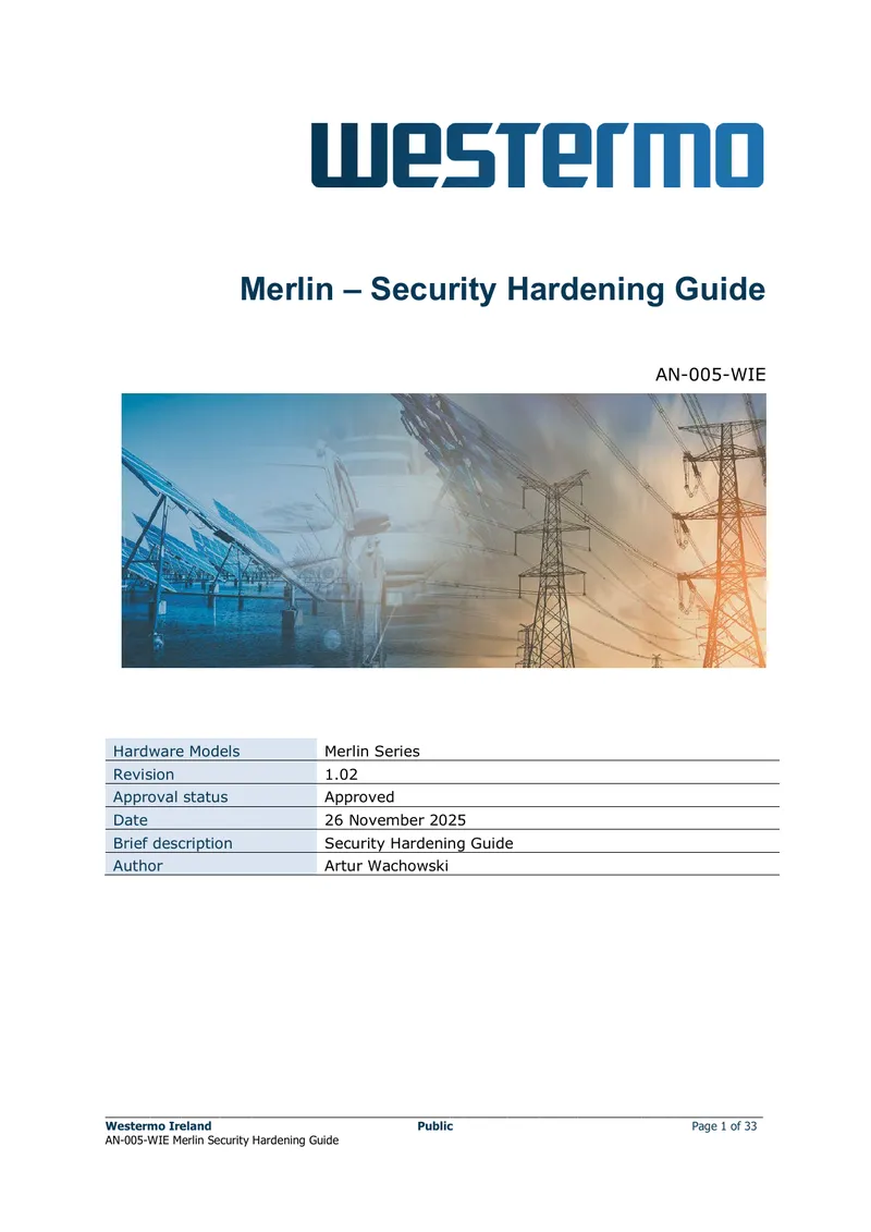 Merlin Security Hardening Guide