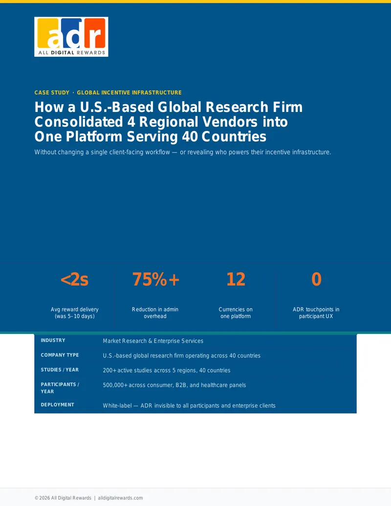 Global Incentive Infrastructure Case Study