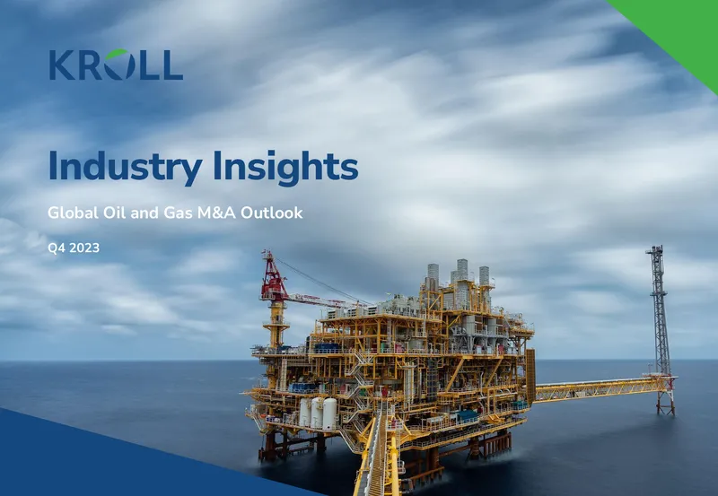Global Oil and Gas M&A Outlook Q4 2023