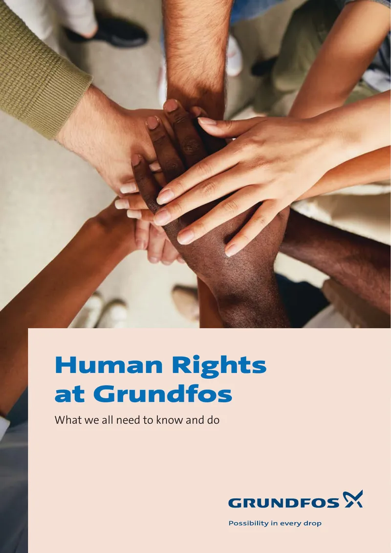 Human Rights Commitment at Grundfos