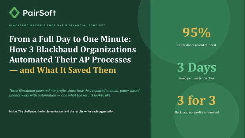 Automation of Accounts Payable Processes in Nonprofits