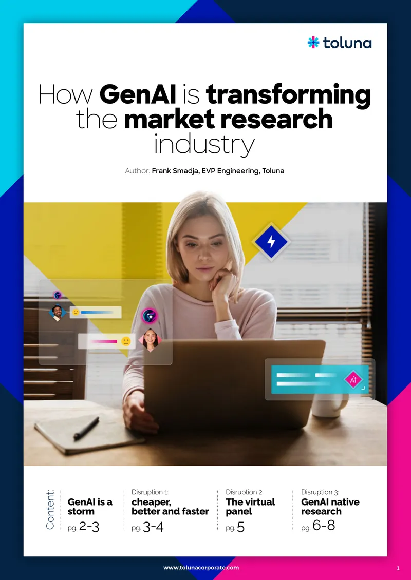 Impact of GenAI on Market Research Practices