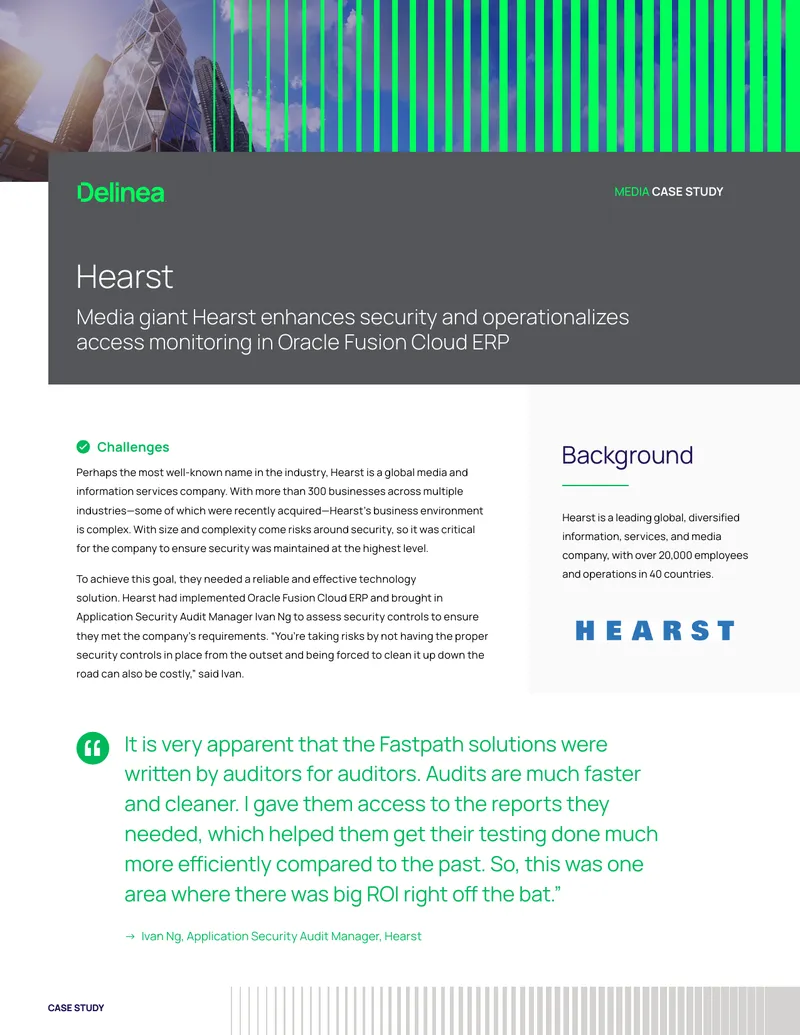 Hearst Media Case Study on Security Enhancement