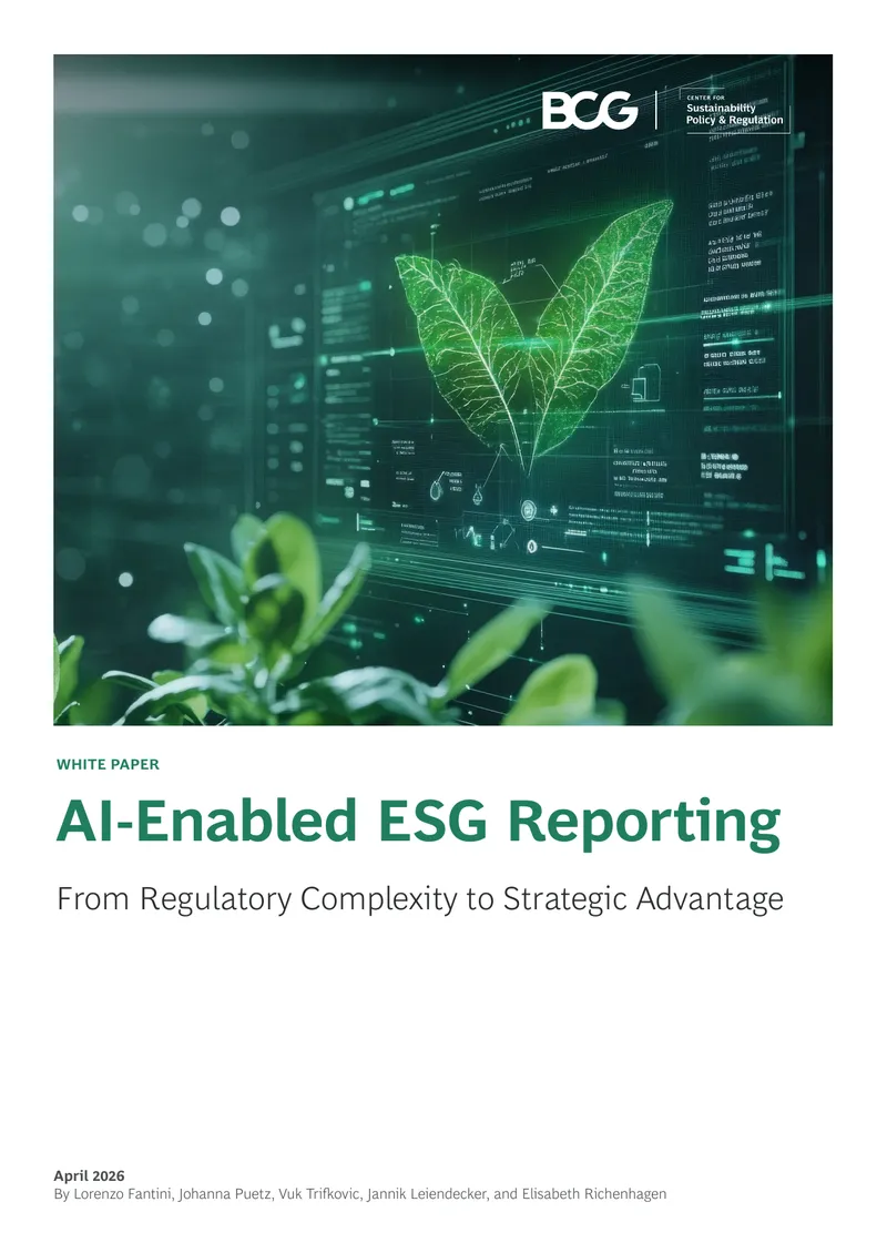 AI-Enabled ESG Reporting Framework and Challenges