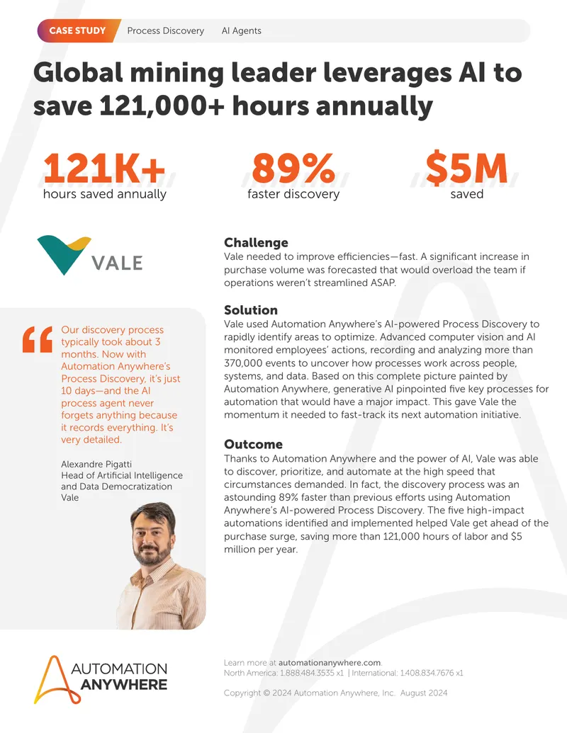AI-Driven Process Optimization Case Study