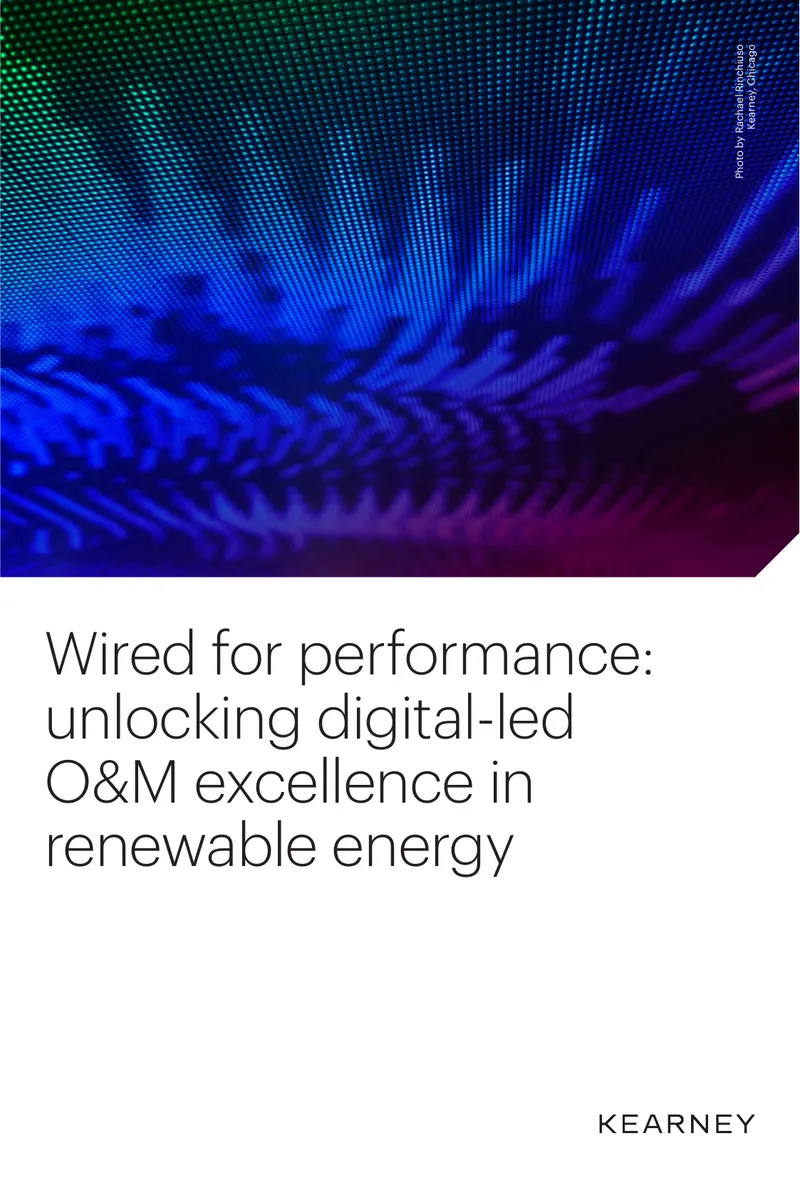 Digital-led O&M Excellence in Renewable Energy