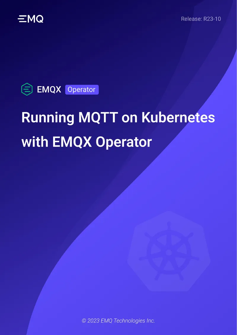 Running MQTT on Kubernetes with EMQX Operator