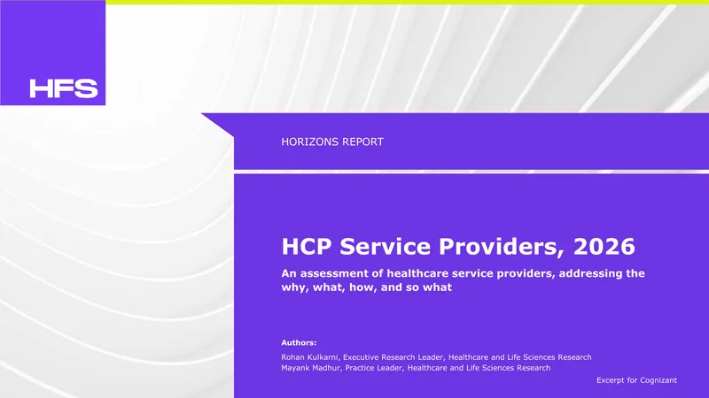 HCP Service Providers Assessment Report 2026