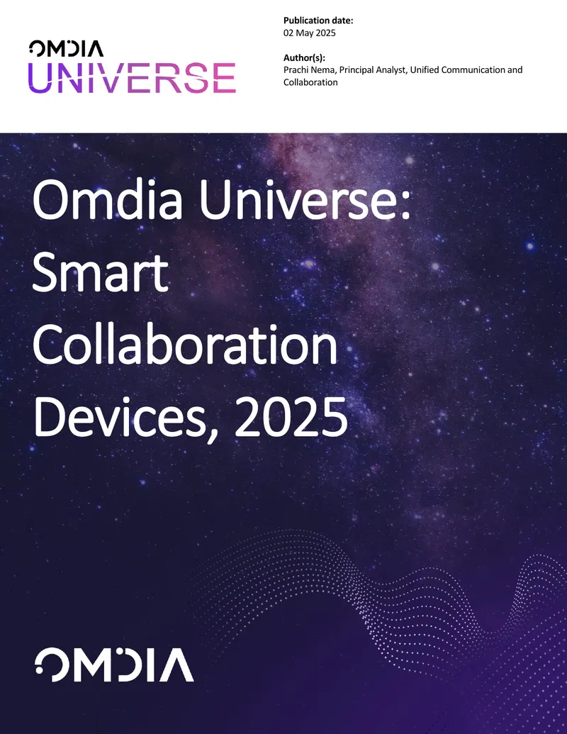 Omdia Universe: Smart Collaboration Devices Analysis