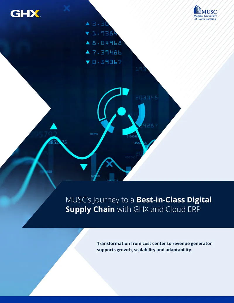 MUSC Digital Supply Chain Transformation with GHX