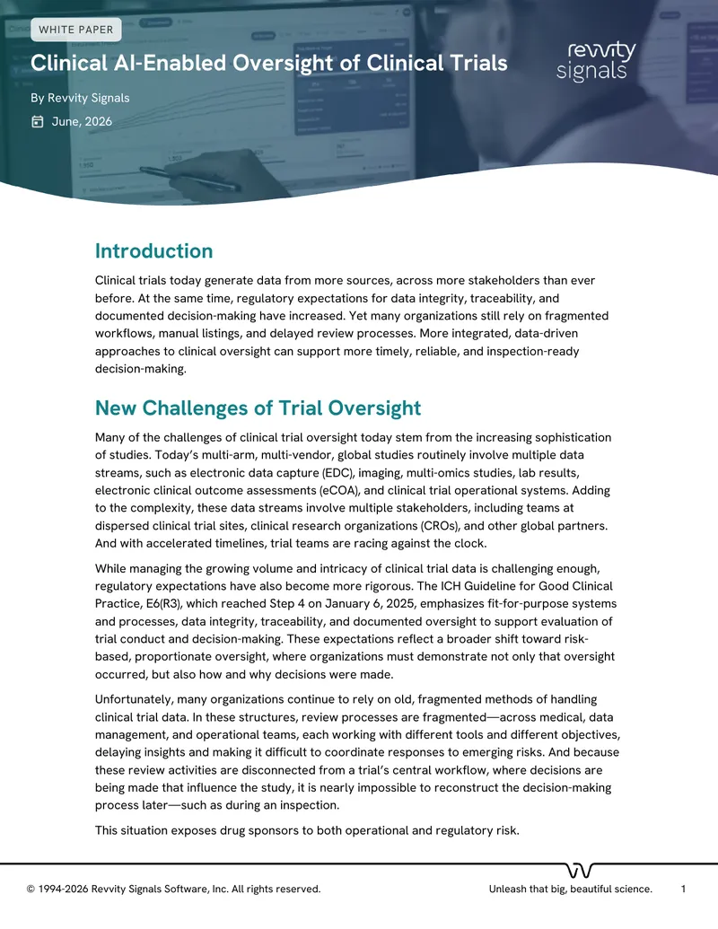 AI-Enabled Oversight of Clinical Trials