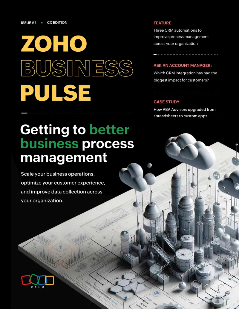 Zoho Business Pulse Issue 1 on CRM Enhancements