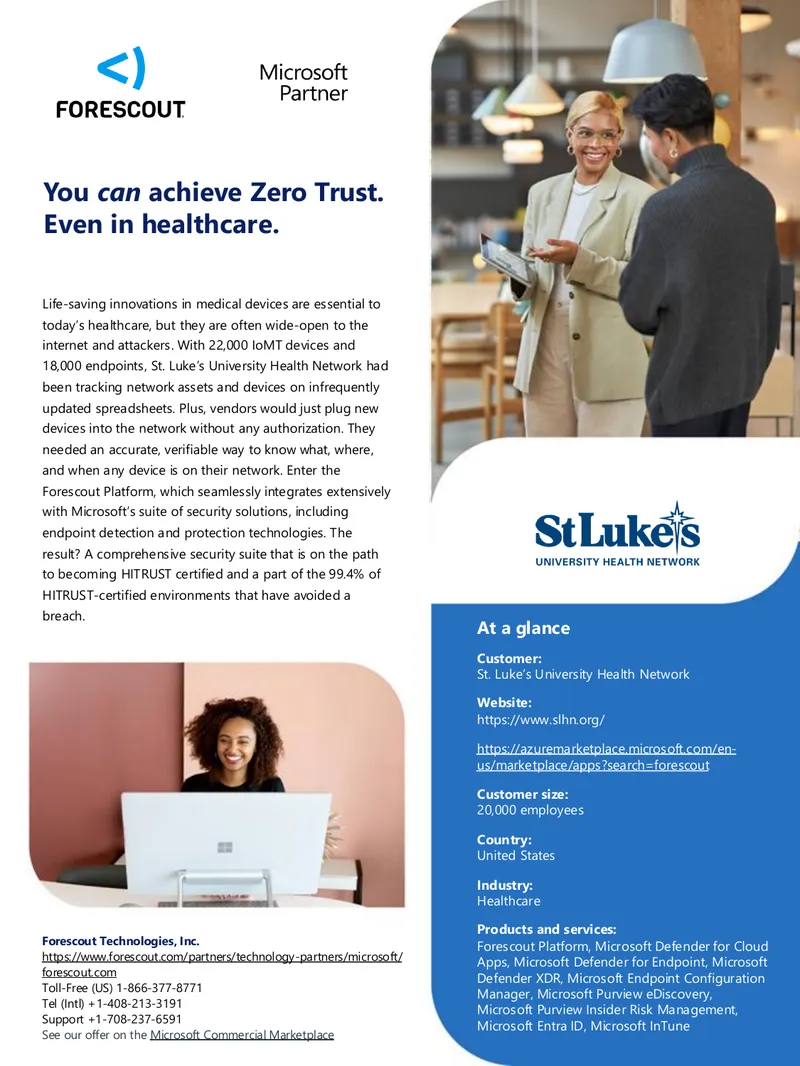 St. Luke’s University Health Network Cybersecurity Strategy