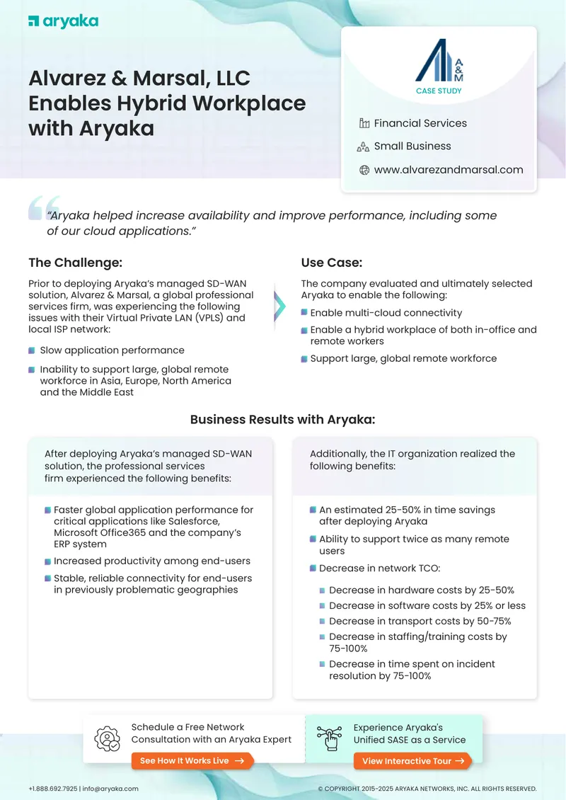 Alvarez & Marsal Hybrid Workplace Enablement Case Study