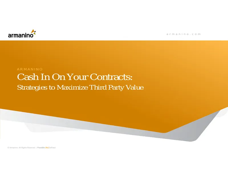 Strategies to Maximize Third Party Value