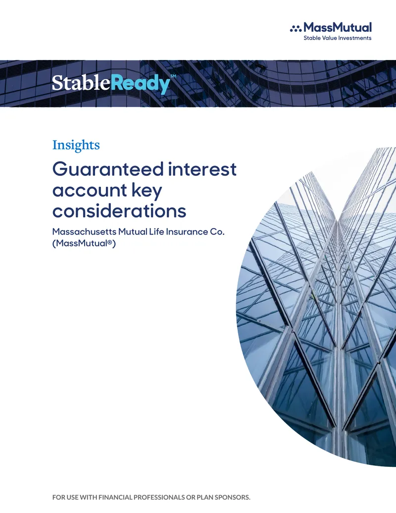 Guaranteed Interest Account Evaluation Guide