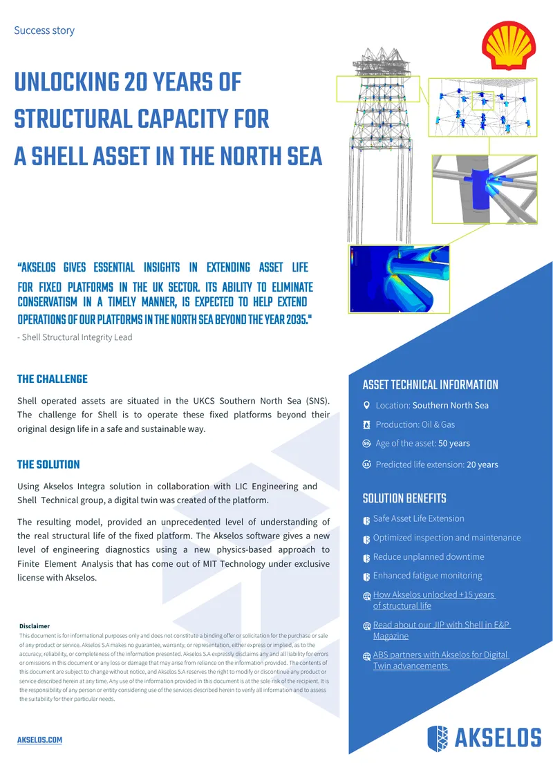 Structural Life Extension for Shell Asset