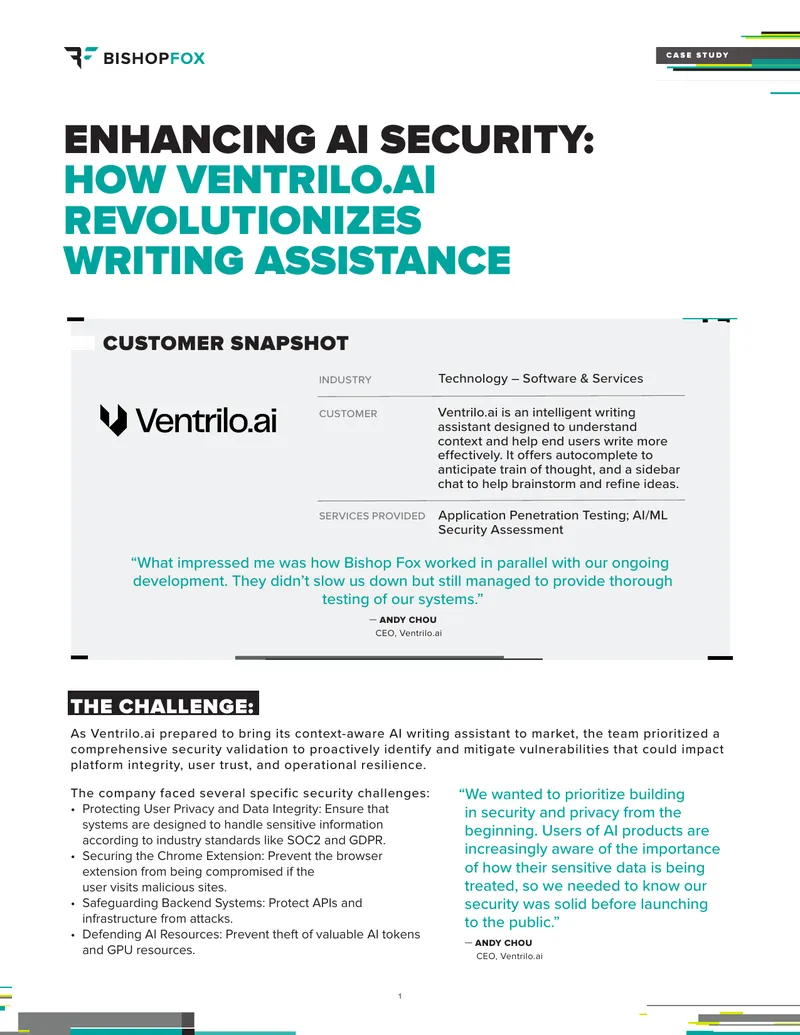 Ventrilo.ai Security Assessment Case Study