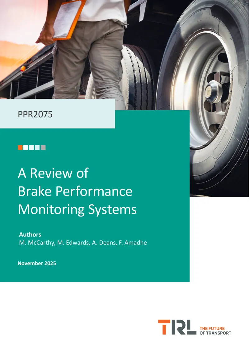 Brake Performance Monitoring Systems Review