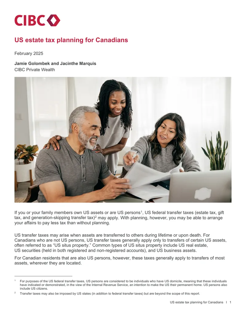 US Estate Tax Planning for Canadians