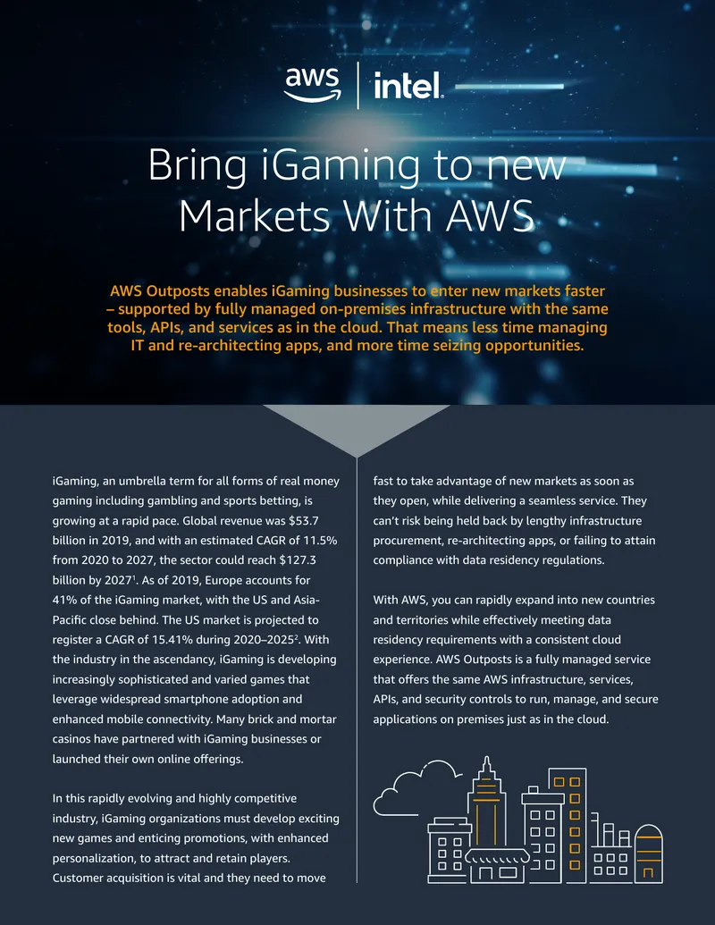 Accelerating iGaming Expansion with AWS Outposts