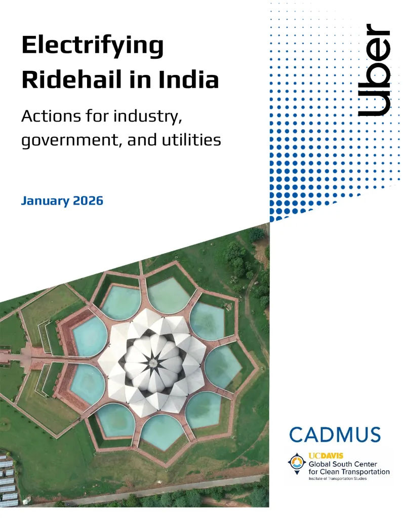 Actions for Accelerating Ridehail Electrification in India