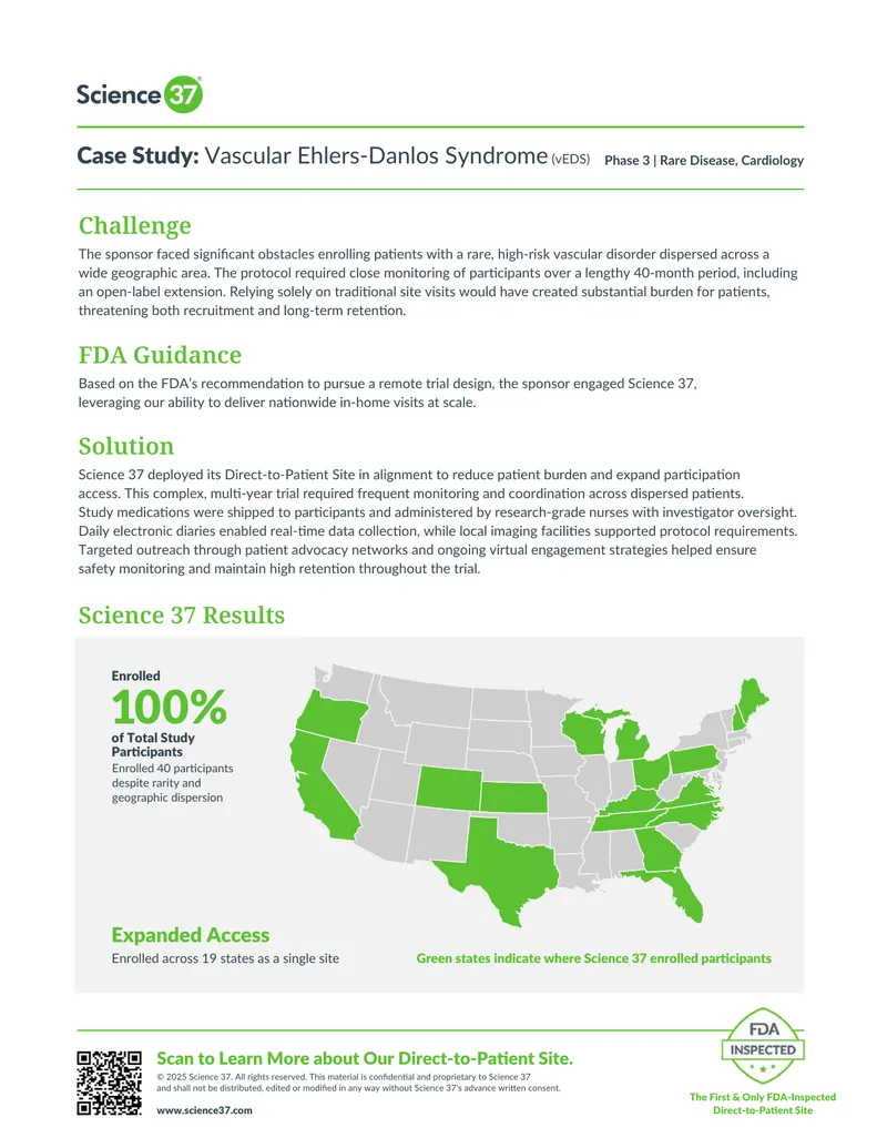 Case Study on Vascular Ehlers-Danlos Syndrome