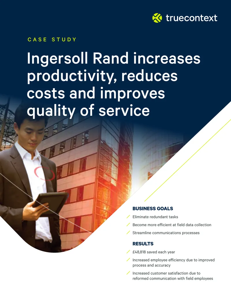 Ingersoll Rand Case Study on TrueContext Implementation