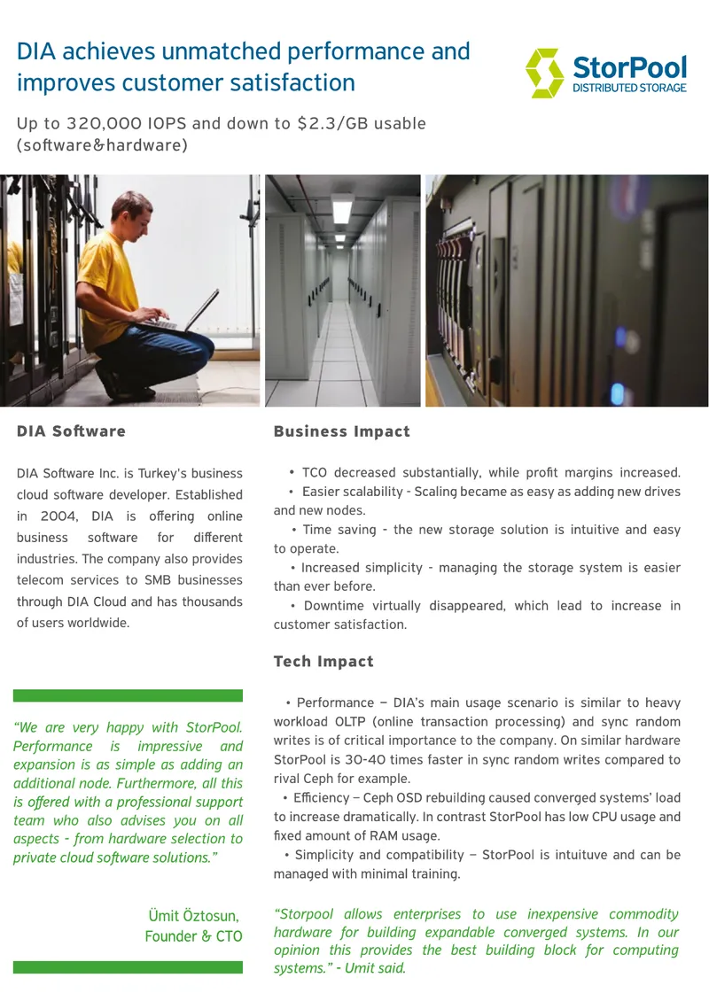DIA Performance Improvement Case Study
