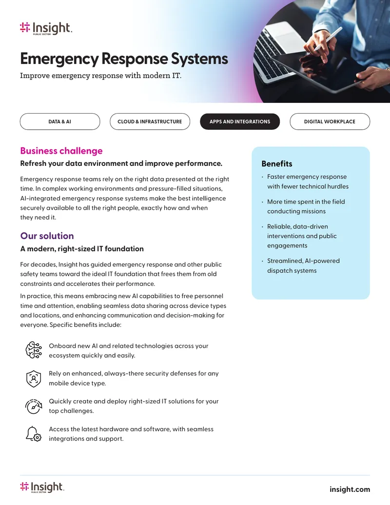 Emergency Response Systems IT Solutions