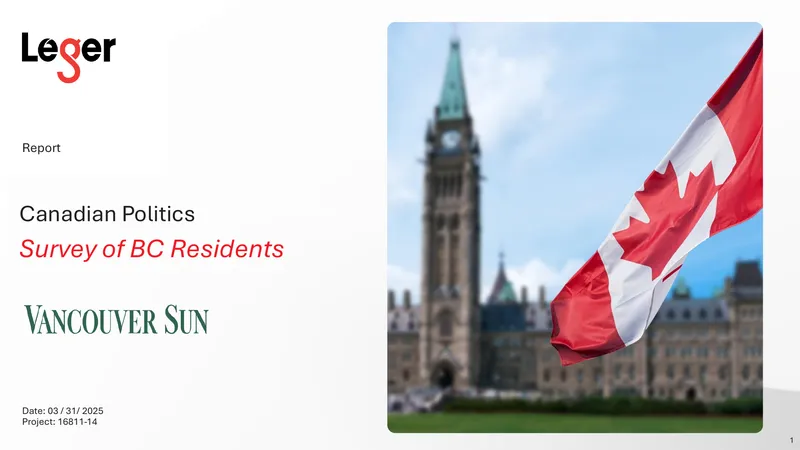 Survey of British Columbia Residents on Canadian Politics