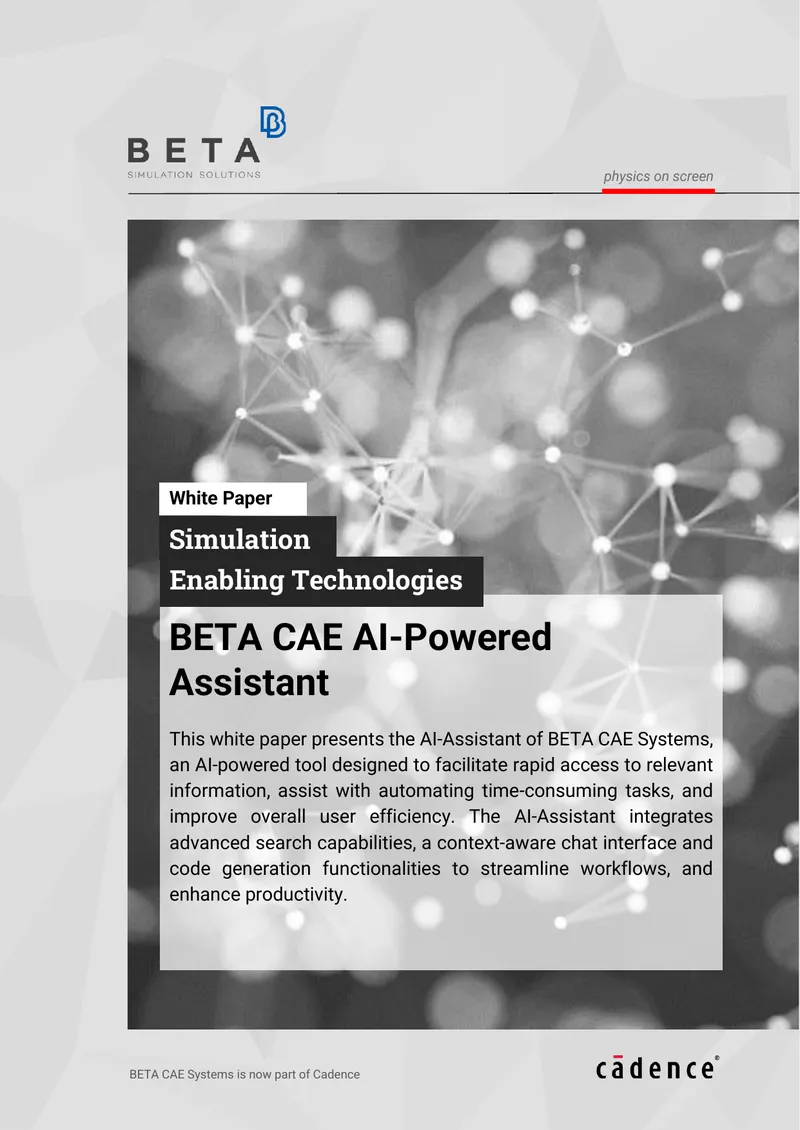 AI-Powered Assistant for Engineering Simulation