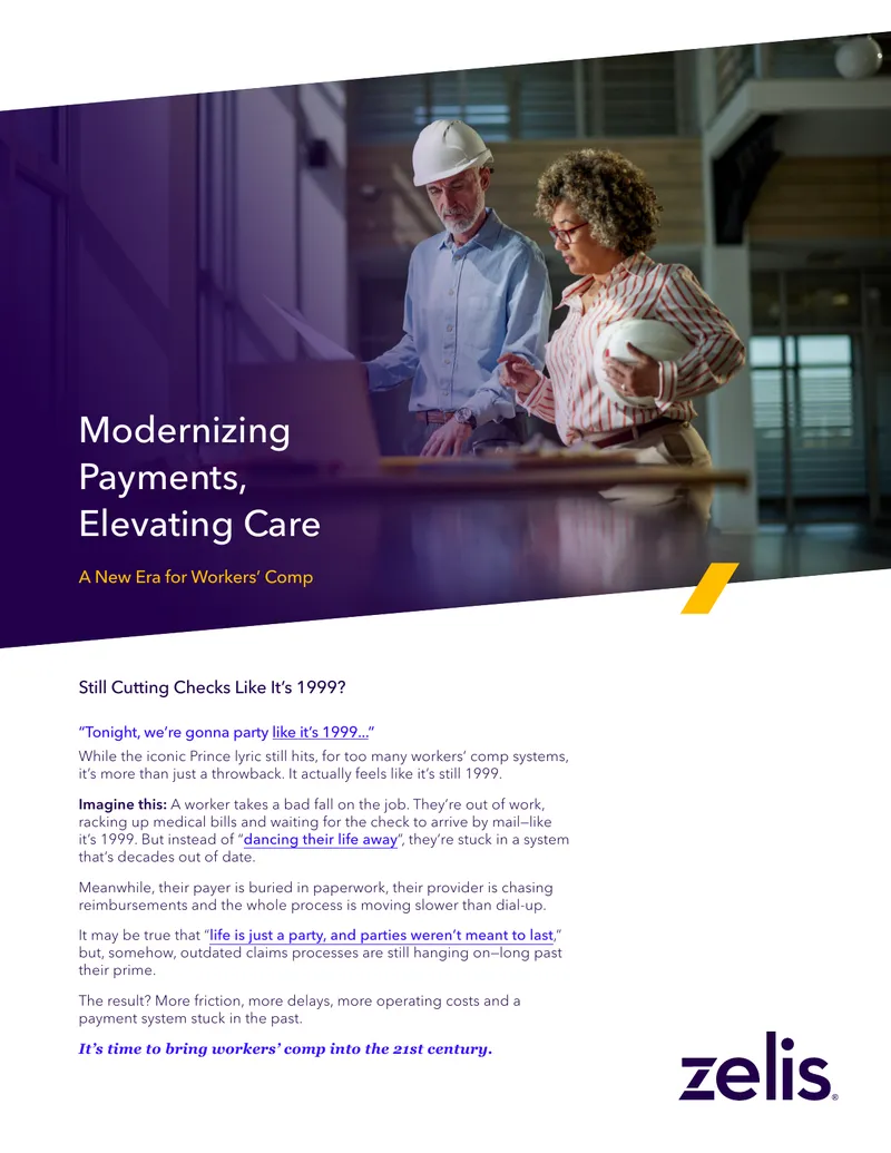 Modernizing Workers' Compensation Payment Systems