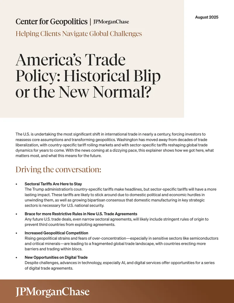 America’s Trade Policy and Its Global Impact