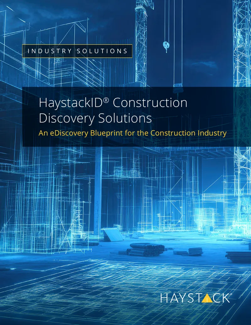 eDiscovery Solutions for the Construction Industry