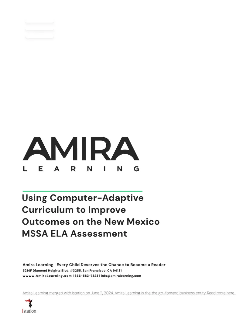 Using Computer-Adaptive Curriculum to Improve ELA Outcomes