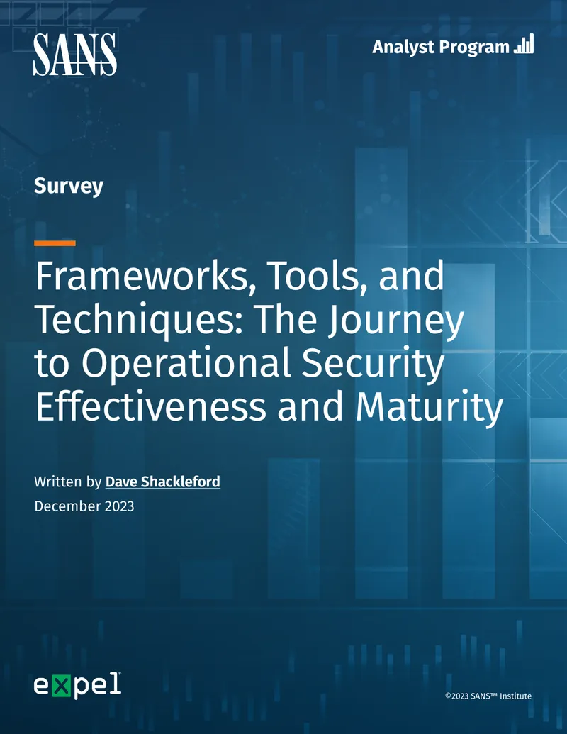 Survey on Operational Security Effectiveness and Maturity